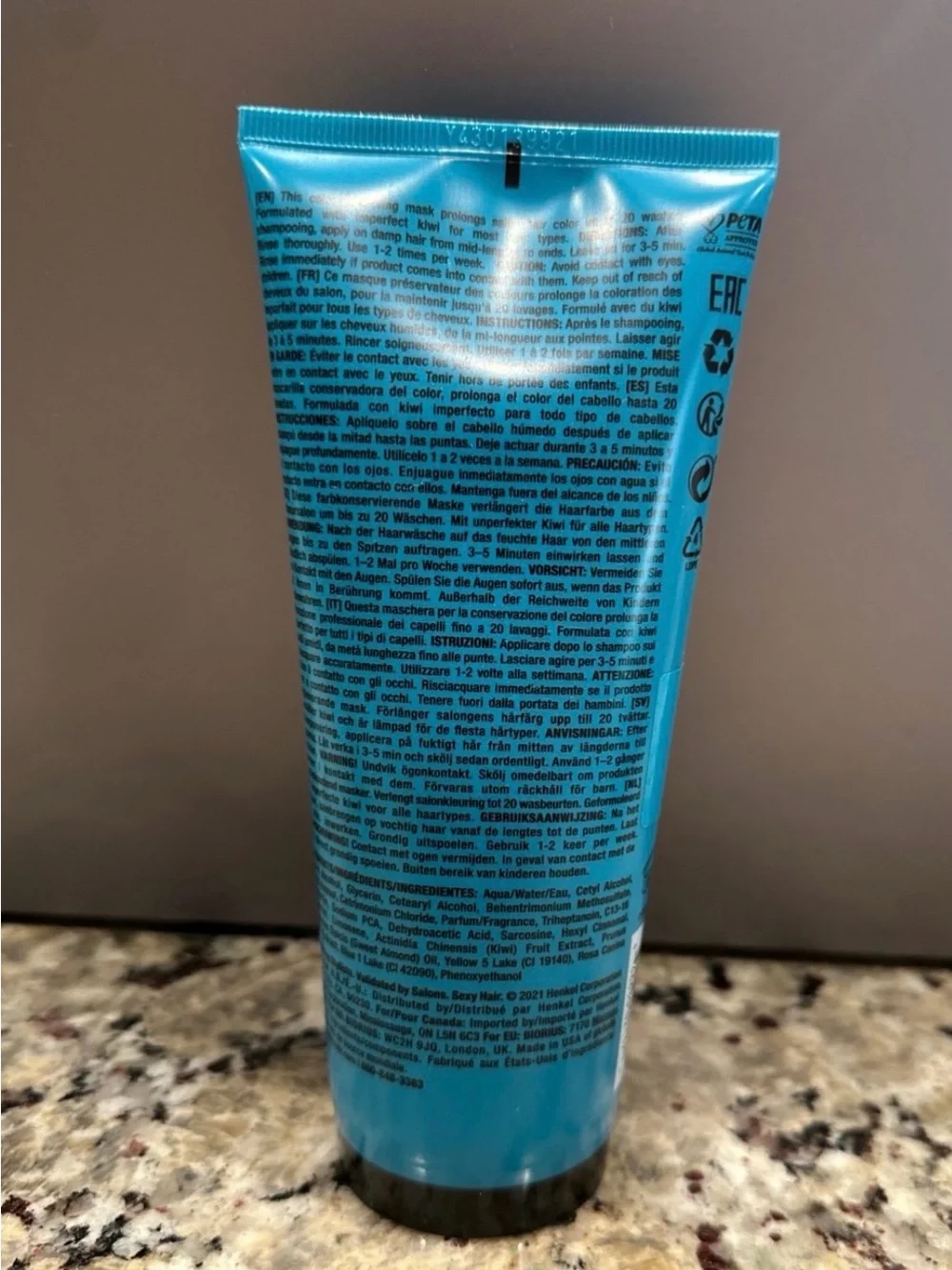 Sexy Hair Healthy Color Lock Kiwi Mask